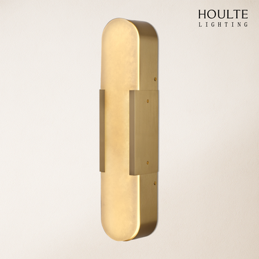 OpalEdge Alabaster Wall Sconce 20"H