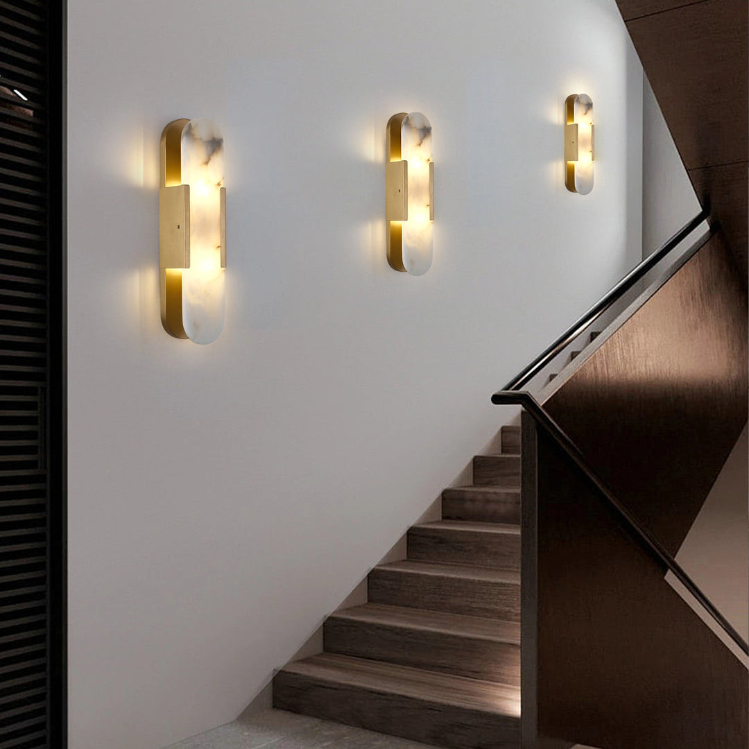 Alabaster Wall Sconce Natural Beauty
