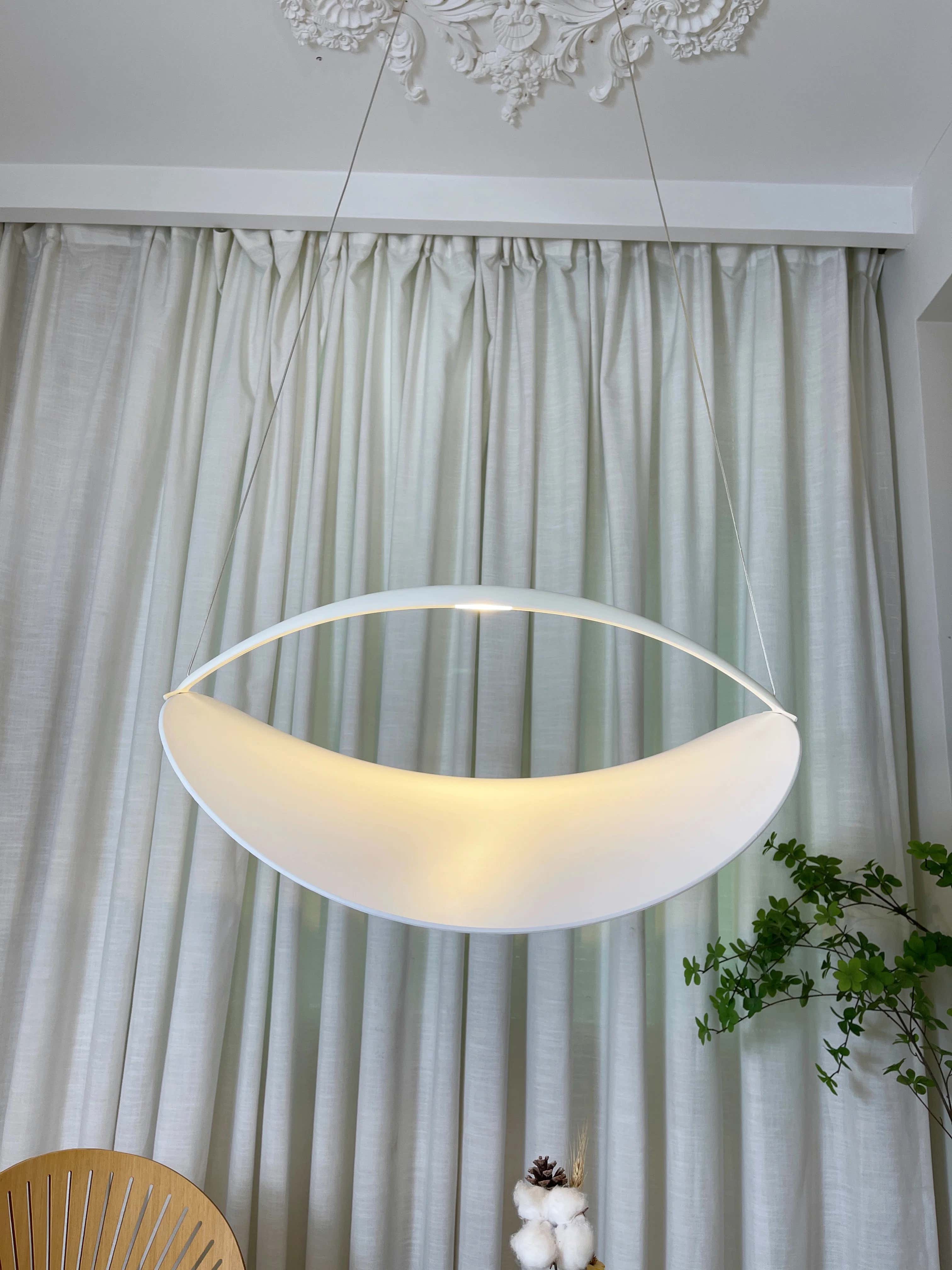 Luvra Floating Arc Pendant Light