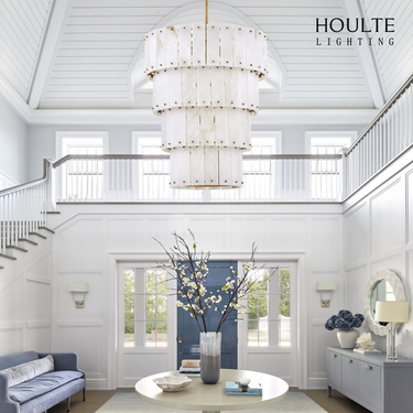 Rancho Alabaster 4-Tier Round Chandelier