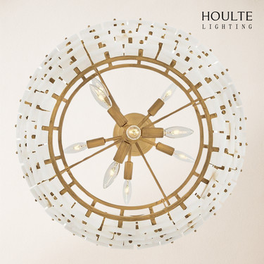 Rancho Alabaster 4-Tier Round Chandelier