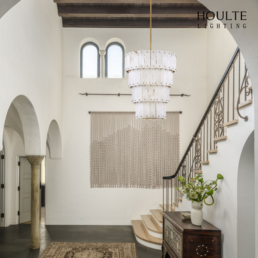 Rancho Alabaster 4-Tier Round Chandelier
