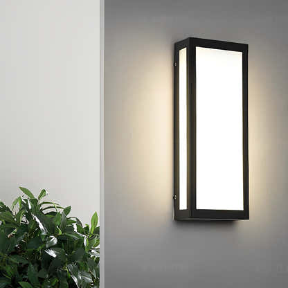 Solaris Rectangular Waterproof Outdoor Wall Light