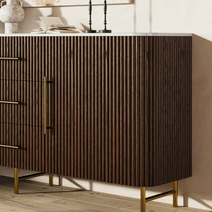 Riley Oak Sideboard 67"W