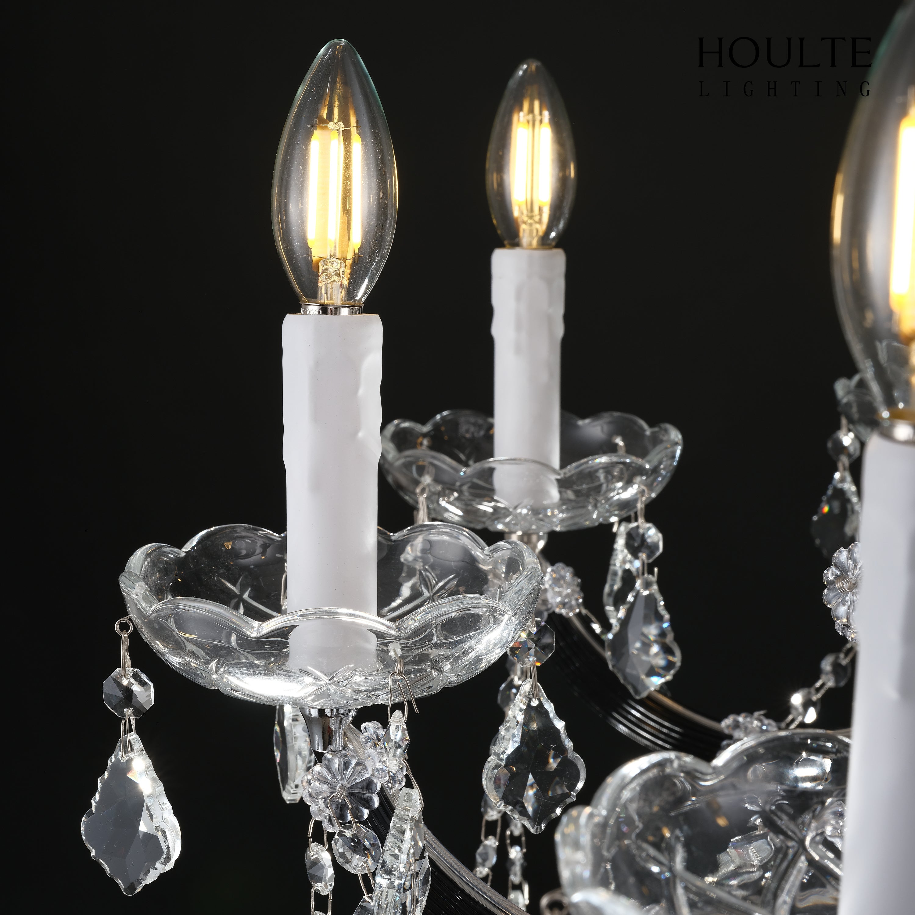 Roco Crystal Classical Round Chandelier 18"D