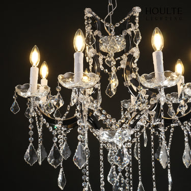 Roco Crystal Classical Round Chandelier 18"D