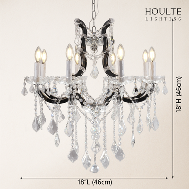 Roco Crystal Classical Round Chandelier 18"D