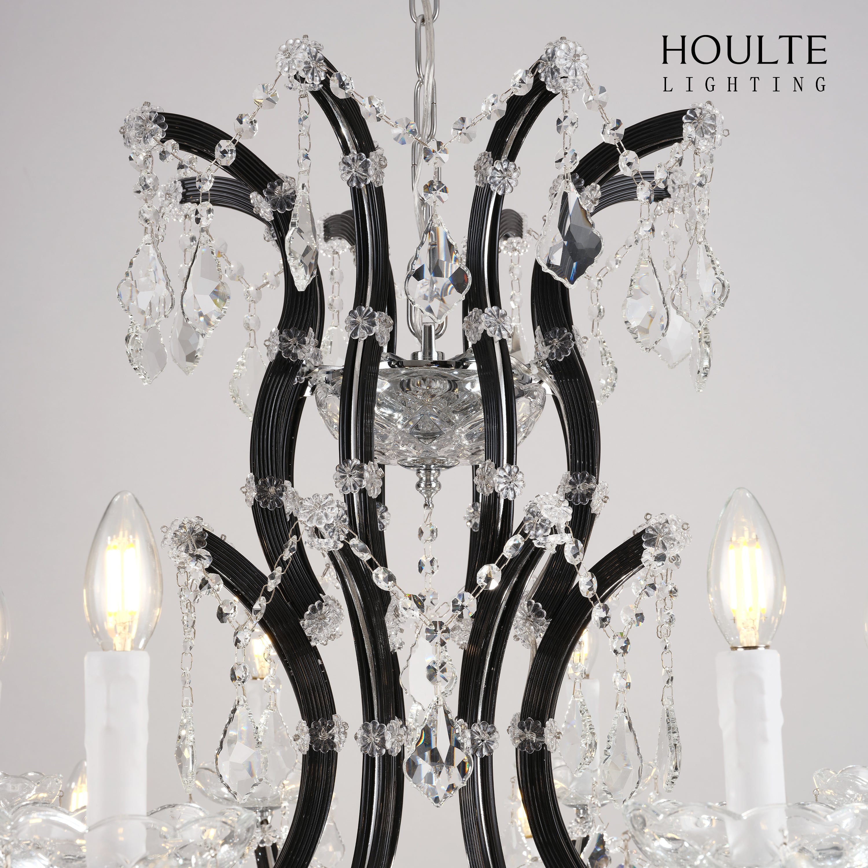 Roco Crystal Classical Round Chandelier 18"D