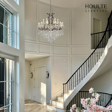 Roco Crystal Classical Round Chandelier 40"D