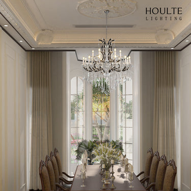 Roco Crystal Classical Round Chandelier 40"D