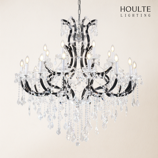 Roco Crystal Classical Round Chandelier 40"D