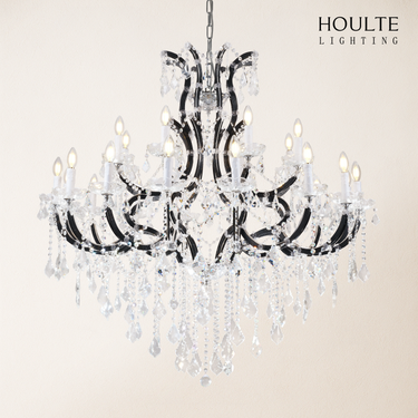 Roco Crystal Classical Round Chandelier 40"D