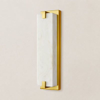 Solvian Resin Rectangular Wall Sconce 18"/24"H
