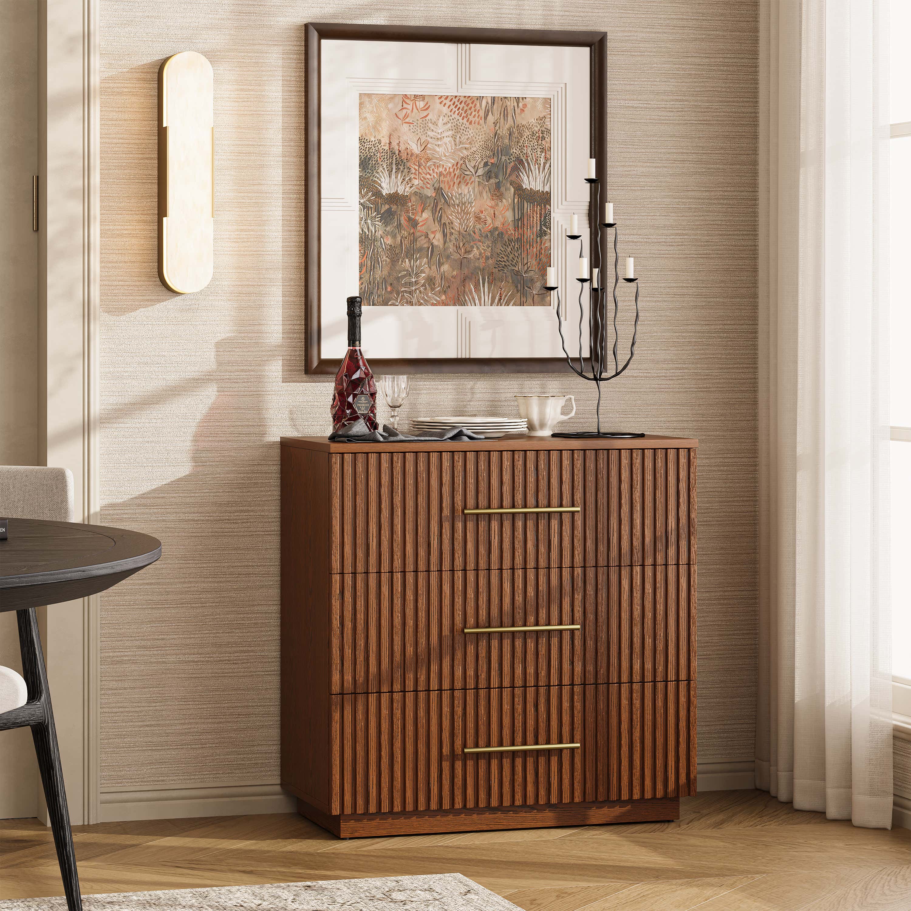 Holt 63“ Oak 6-Drawer Chest(Set of 2)