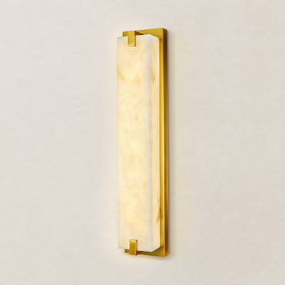 Solvian Resin Rectangular Wall Sconce 18"/24"H