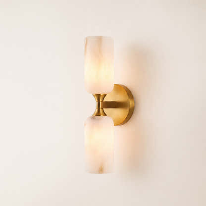 Axis Resin Alabaster Texture Wall Sconce 14"H