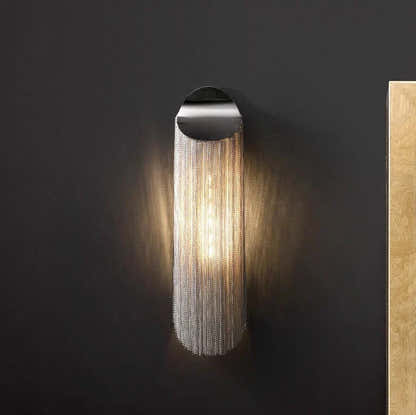 Teresa Cadena Chain Tassel Wall Sconce