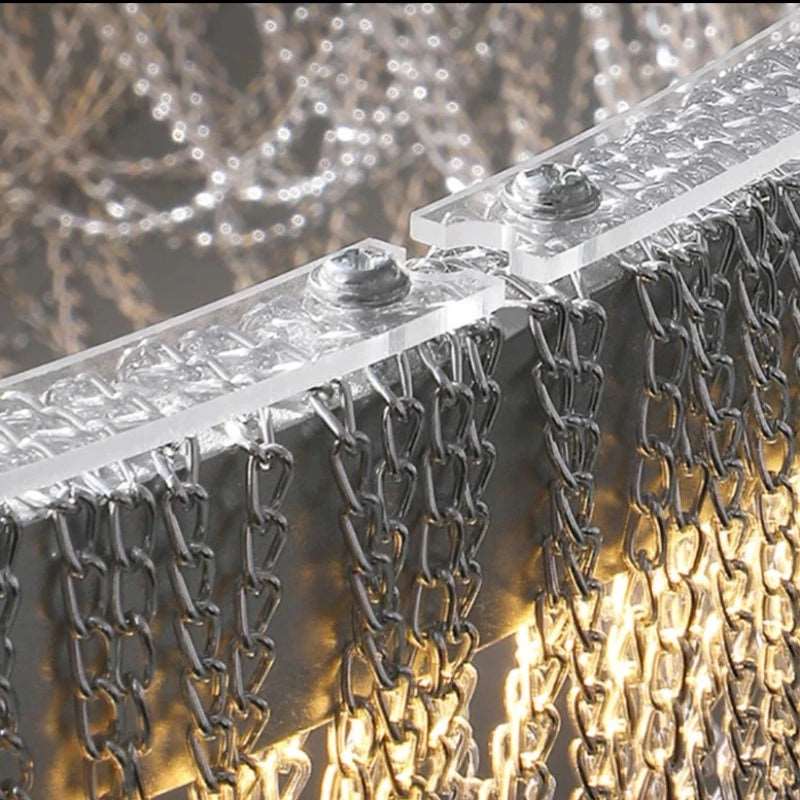 Teresa Cadena Tassel Modern Ring Chandelier