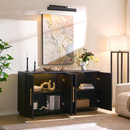 Holt 63″ Solid Oak Console(Set of 2)