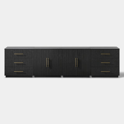Holt Oak Modular Media Console (Set of 4)