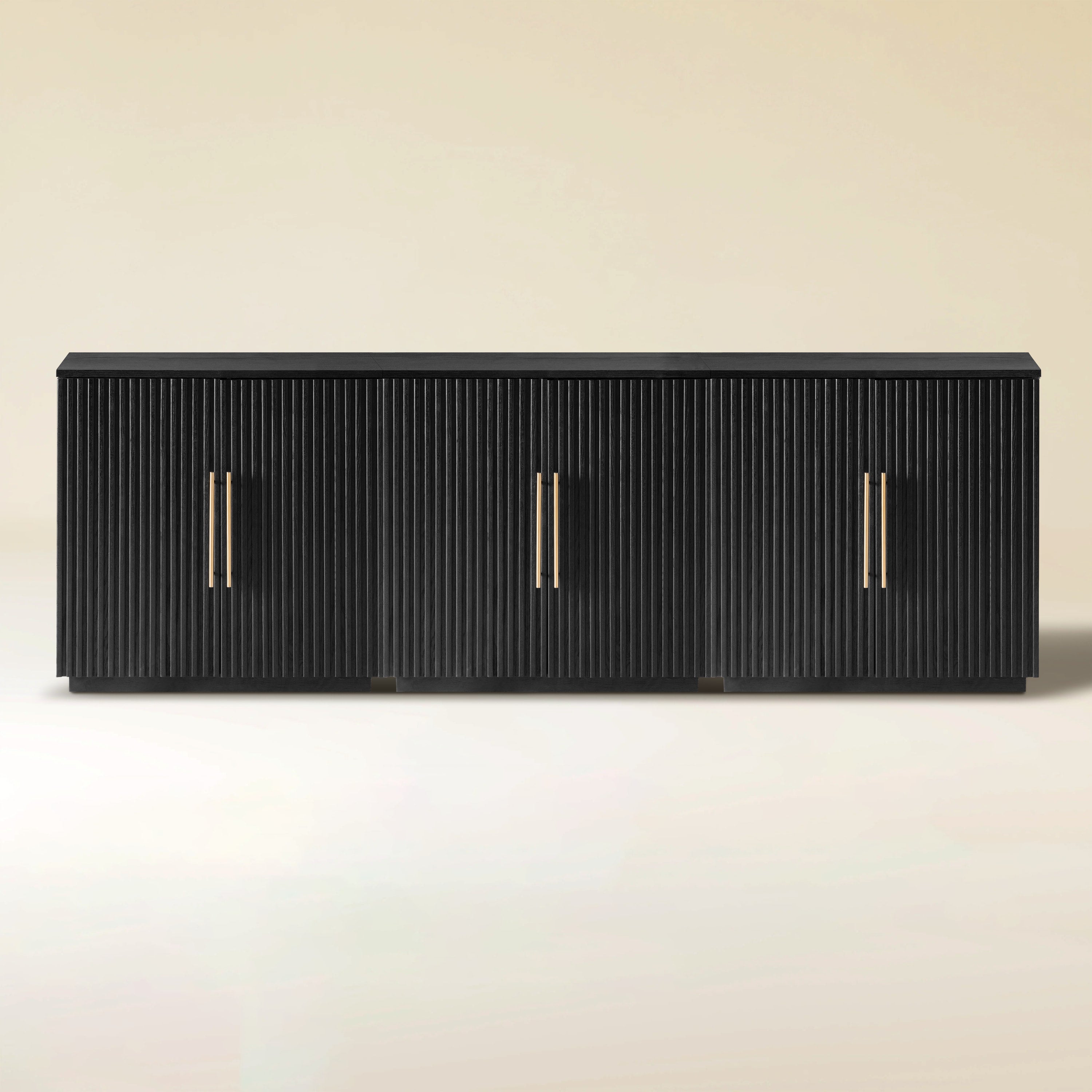 Holt 95″ Solid Oak Console(Set of 3)