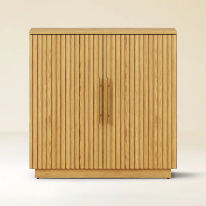 Holt 126″ Oak Media Console(Set of 4)