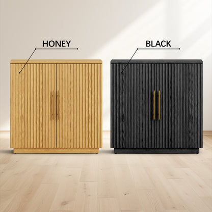 Holt 126″ Oak Media Console(Set of 4)