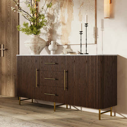 Riley Oak Sideboard 67"W