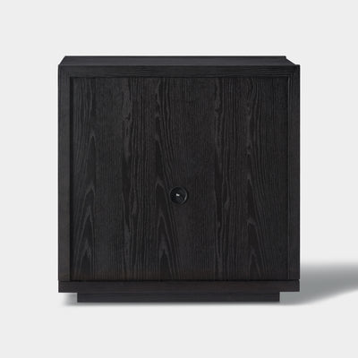 Alvar Arched 30" Oak Storage Cabinet