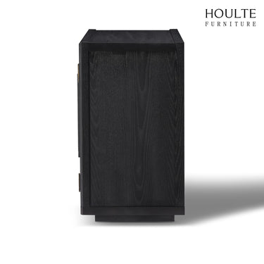 Alvar Arched Oak Media Console(Set of 3)