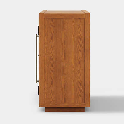 Alvar Arched 94.5″ Oak Modular Media Console(Set of 3)