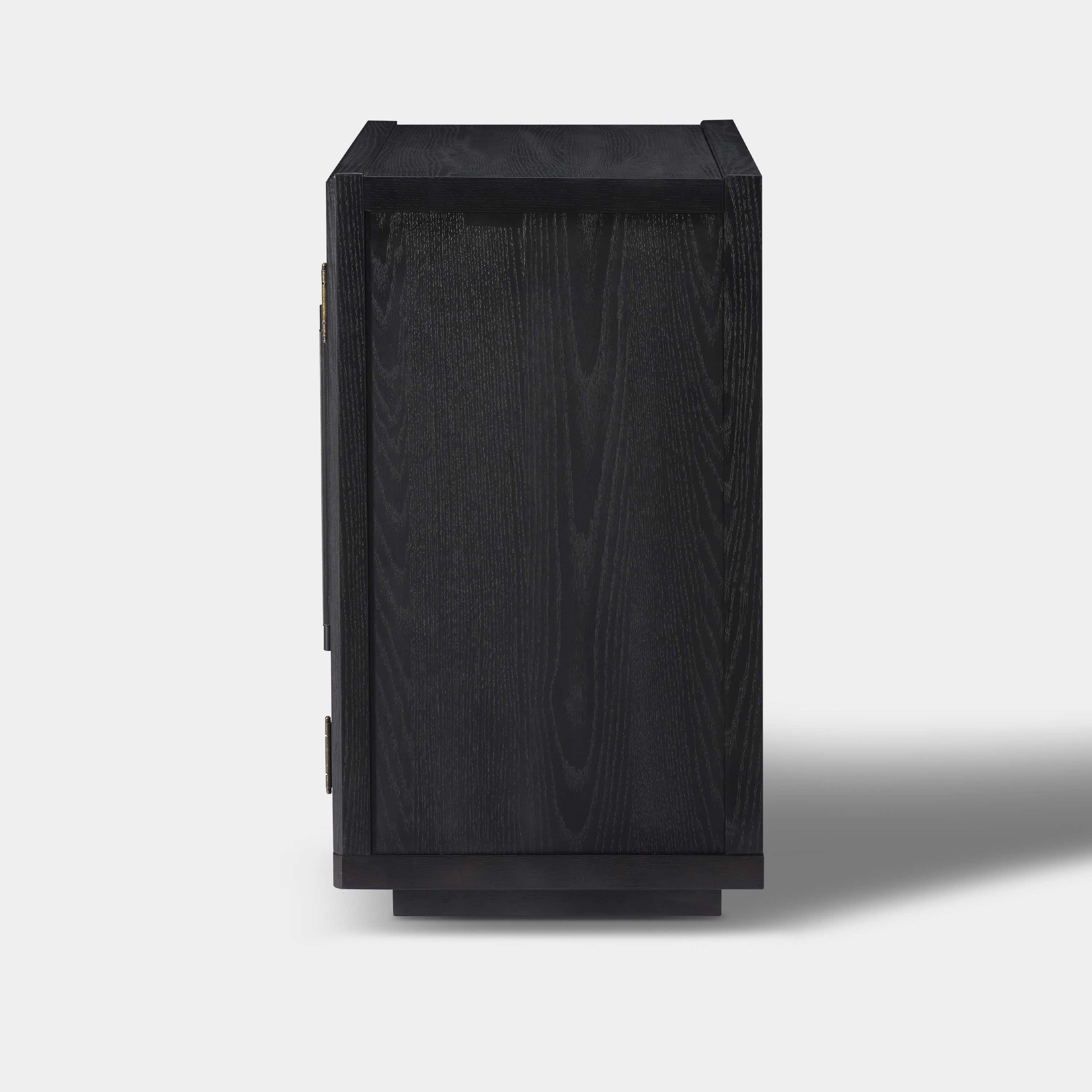 Alvar Arched 126″ Oak Media Console(Set of 4)