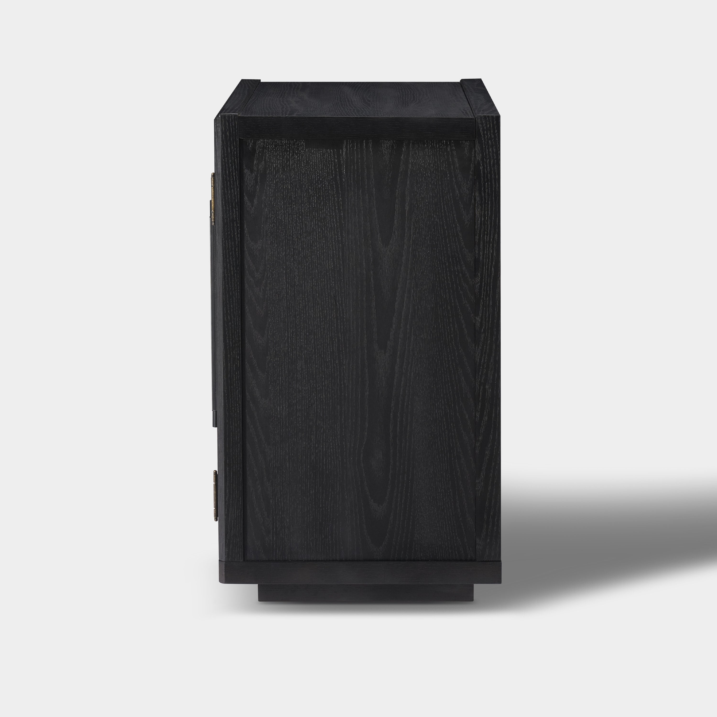 Alvar Arched 126″ Oak Media Console(Set of 4)