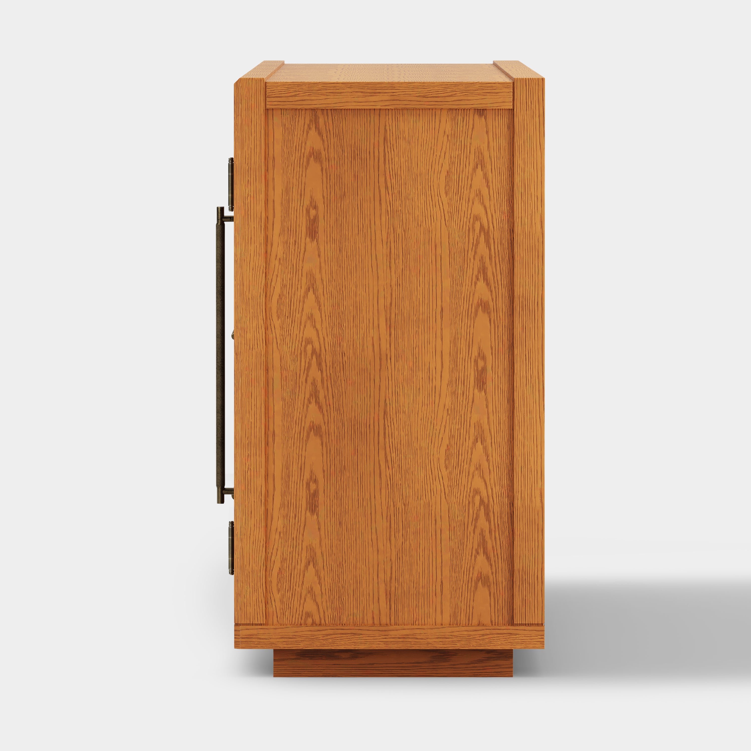 Alvar Arched 94.5″ Oak Modular Media Console(Set of 3)