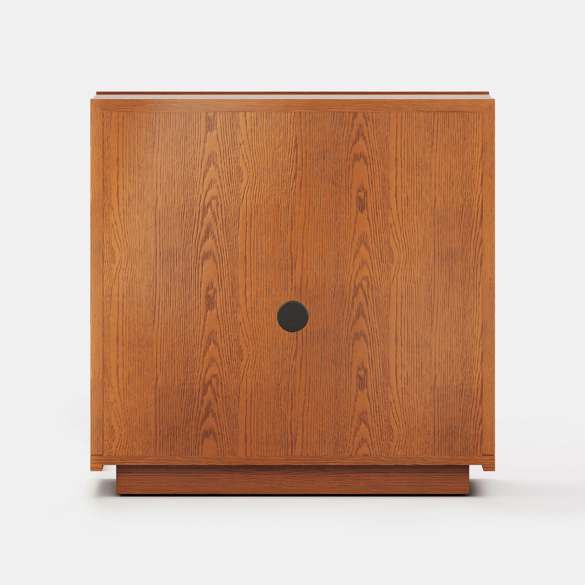 Alvar Arched 30" Oak Storage Cabinet