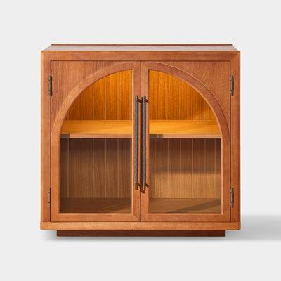 Alvar Arched 152" Oak Modular Media Console(Set of 5)