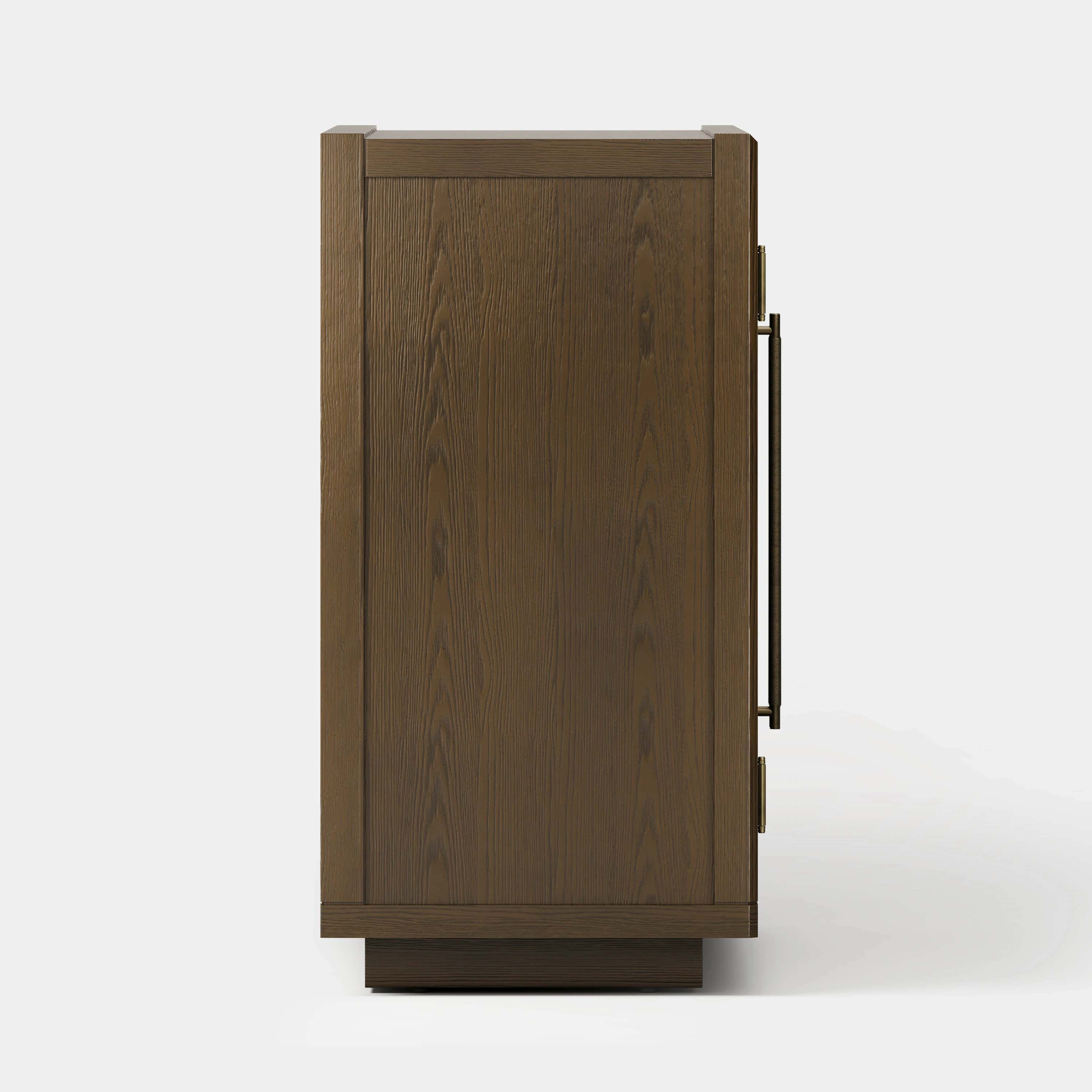 Alvar Arched 32″  Oak Storage Cabinet