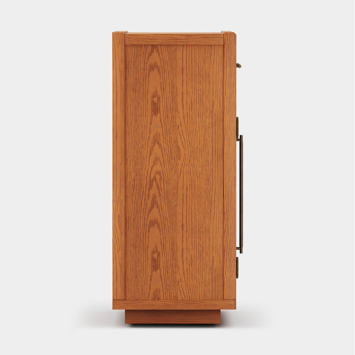 Alvar Arched 91" Oak Sideboard with Drawers(Set of 3)