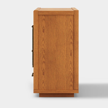 Alvar Arched 94.5″ Oak Modular Media Console(Set of 3)