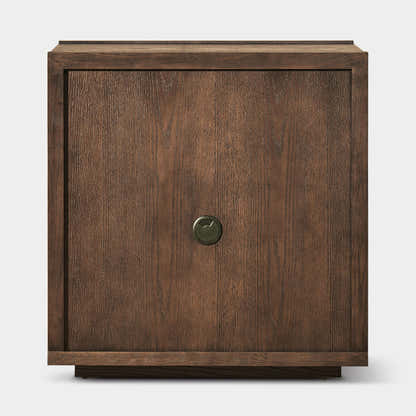 Alvar 32″ Oak 3-Drawer Chest