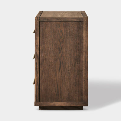 Alvar 30″ Oak 3-Drawer Chest