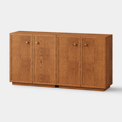 Avery Oak Console 60"W (Set of 2)