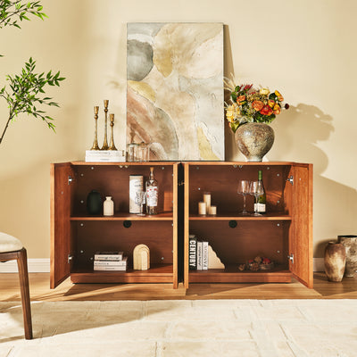 Avery Oak Console 60"W (Set of 2)
