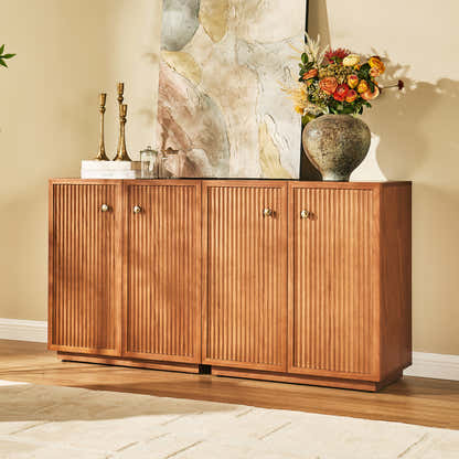 Avery Oak Cabinet 60"W (Set of 2)