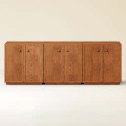 Avery Oak Modular Media Console 90