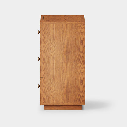 Avery Oak 3-Drawer Chest 30"W