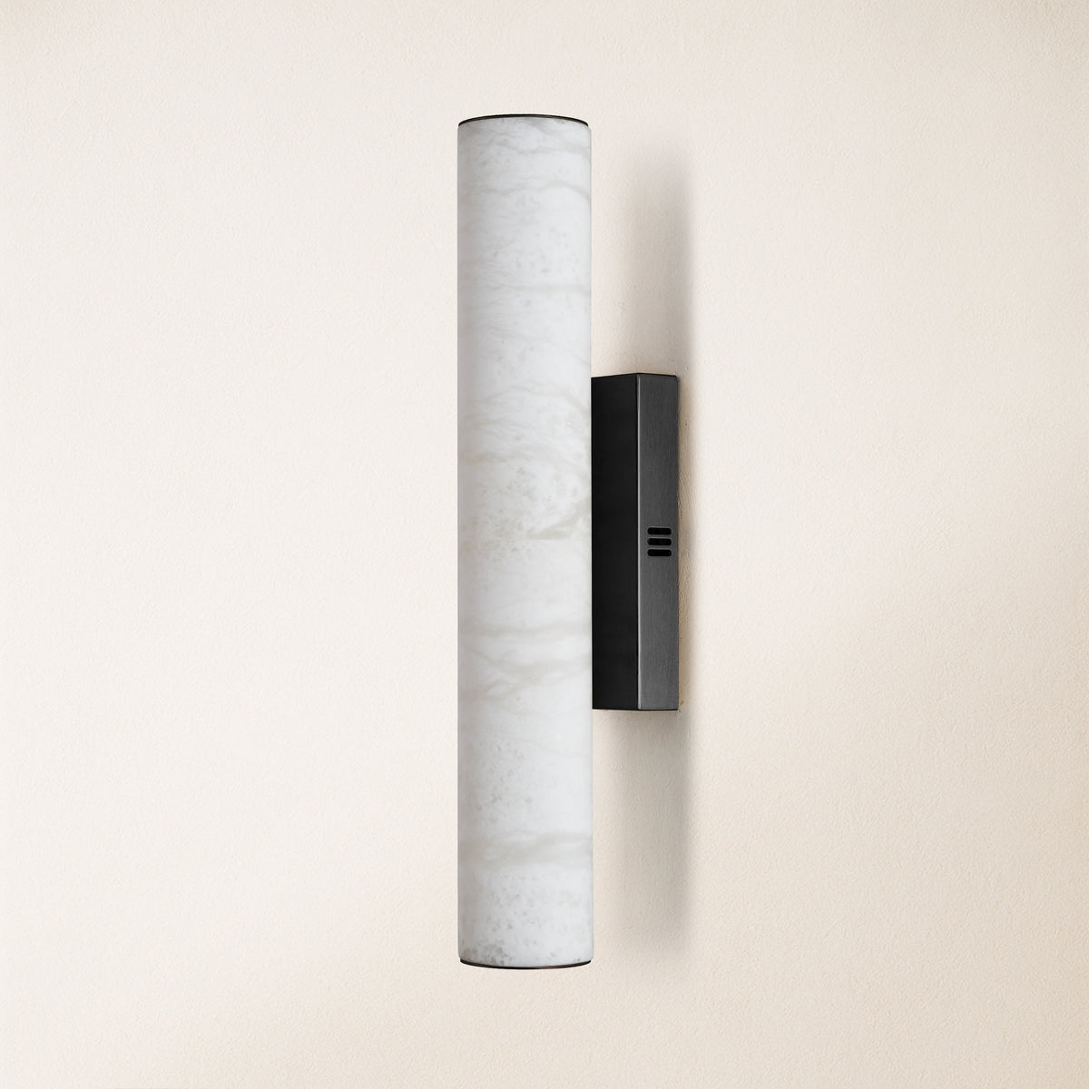 Sylvia Palladian Alabaster Wall Sconce 20"H