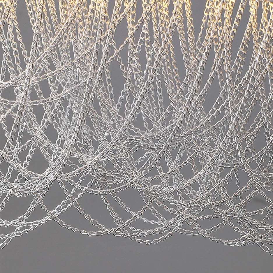 Teresa Cadena Tassel Modern Ring Chandelier