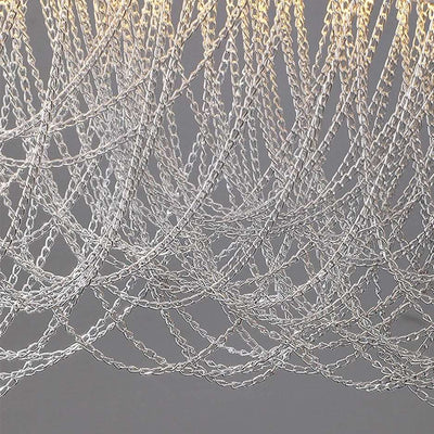 Teresa Cadena Tassel Modern Ring Chandelier