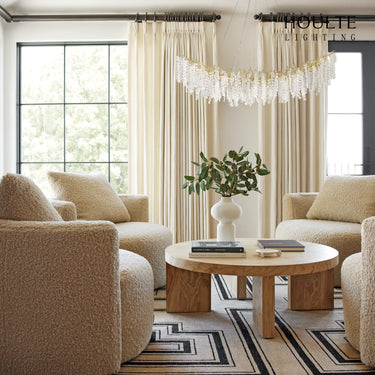 Shiro Noda Crystal Tree Branch Linear Chandelier 72"